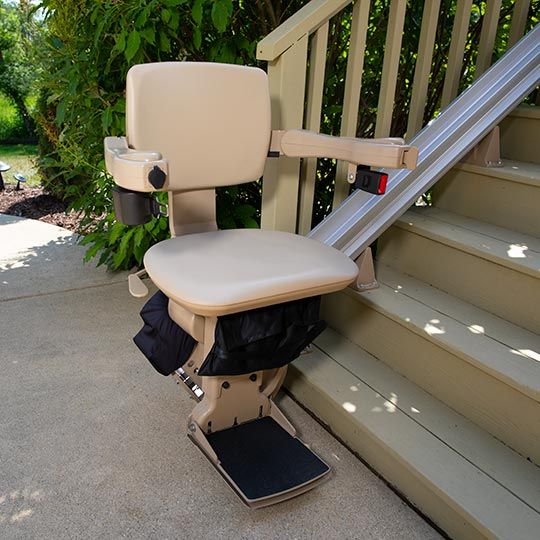 bruno elite straight outdoor stair lift